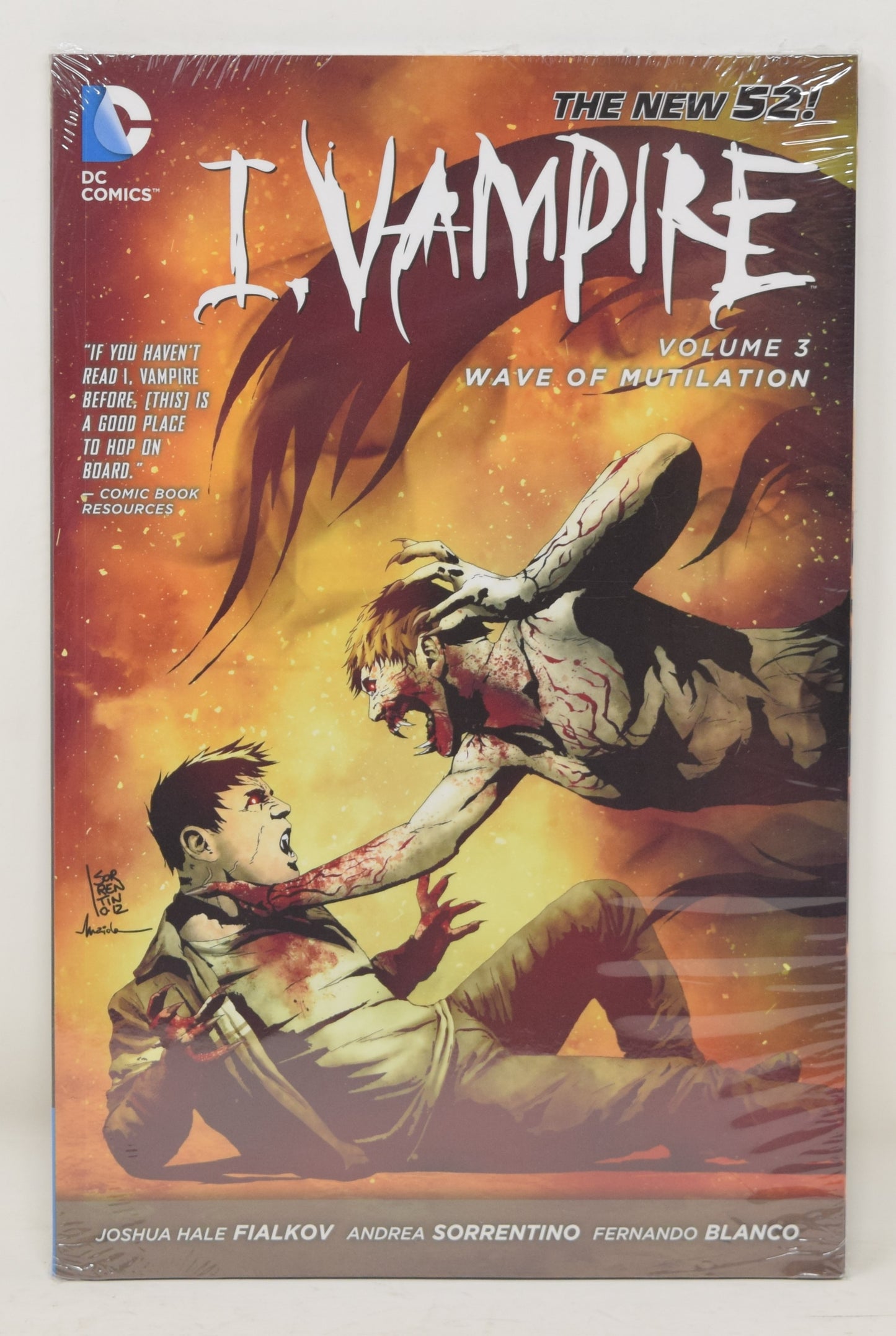 I, Vampire Vol 3 Wave of Mutilation DC 2013 GN NM New