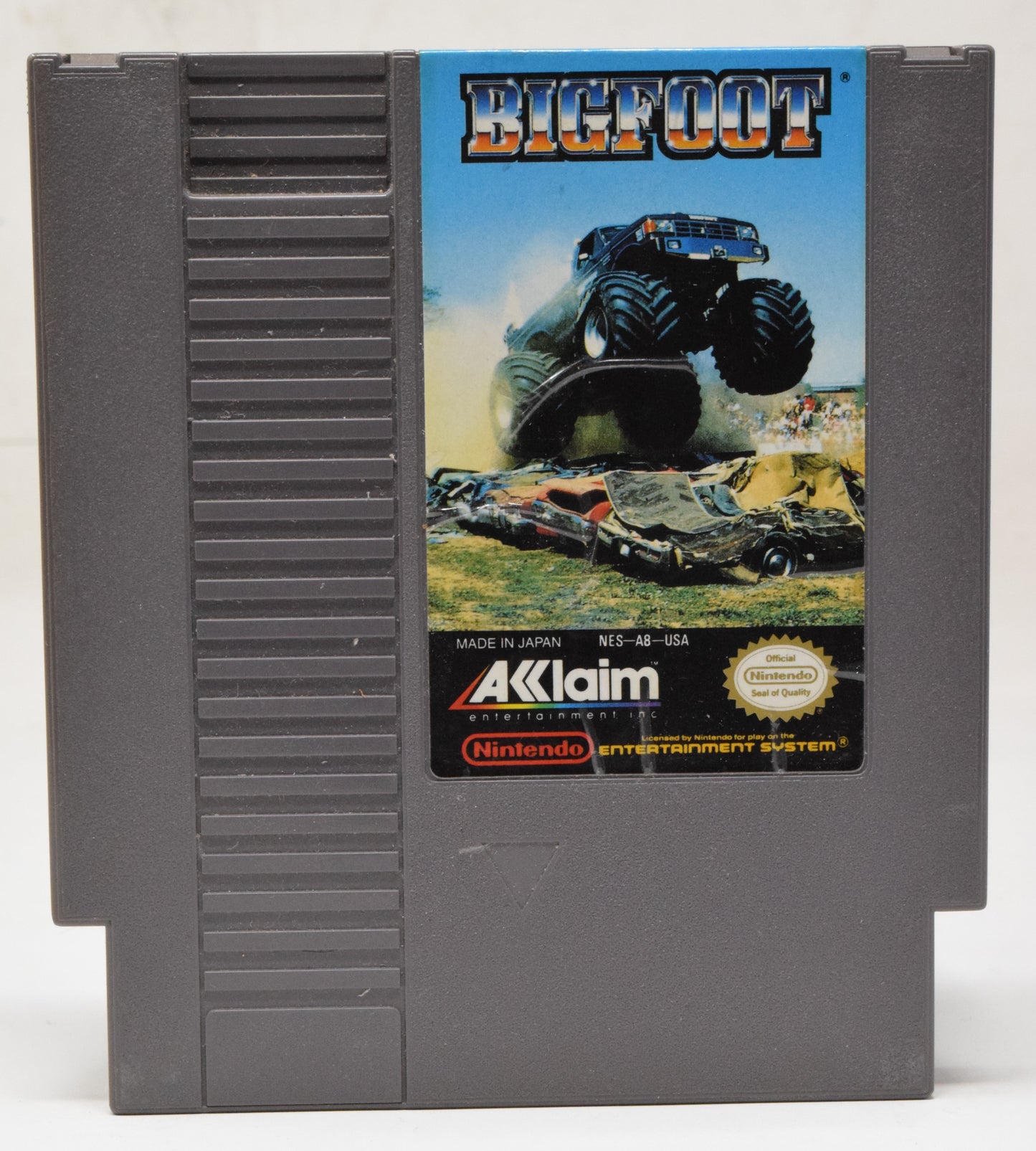 Nintendo NES Bigfoot Acclaim Video Game Cartridge