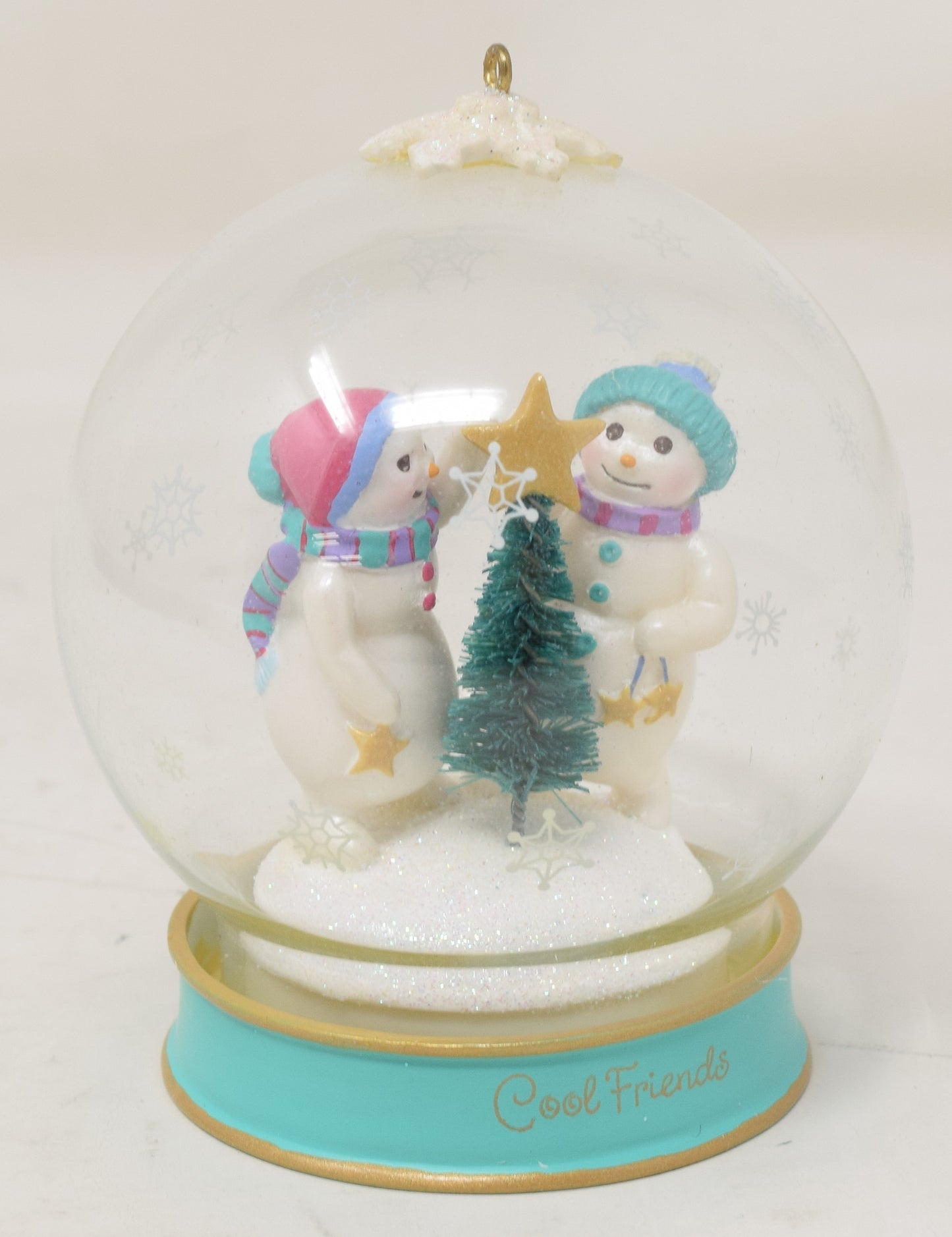 Hallmark Keepsake Ornament Cool Friends Snowman Christmas Tree 2002 NIB