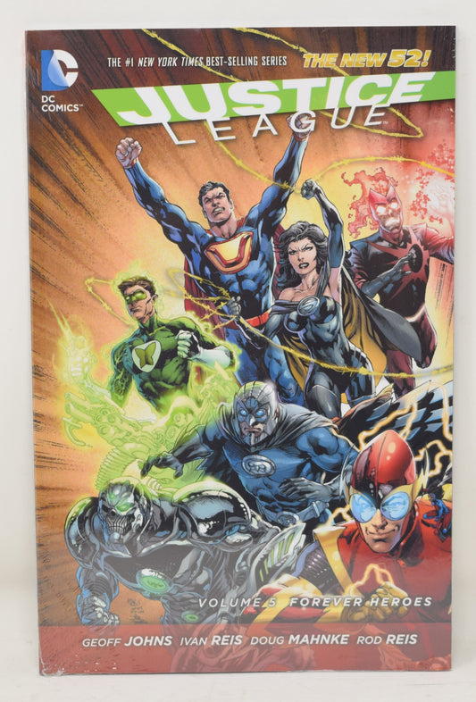 Justice League Vol 5 Forever Heroes DC 2014 GN NM New