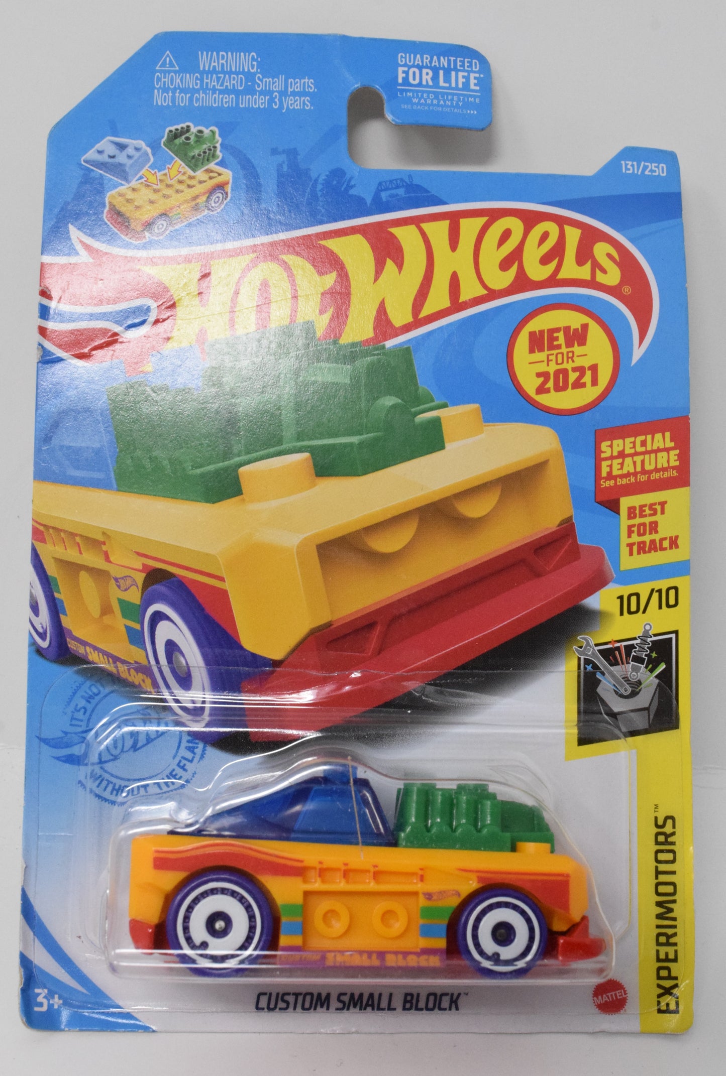 Hot Wheels Custom Small Block Experimotors 10/10 131 DieCast Car New