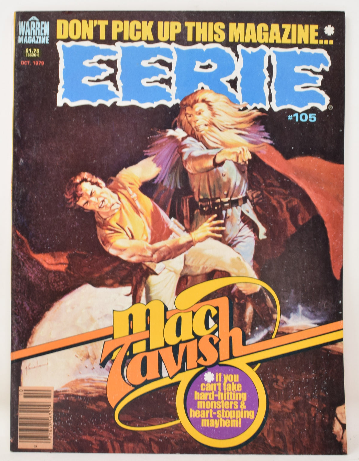 Art Rook Warren Eerie Magazine 105 Warren 1979 FN VF Rook Mac Tavish Larry Hama