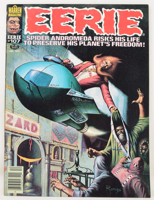 Eerie Magazine 107 Warren 1979 VF Mac Tavish Romas Kukalis