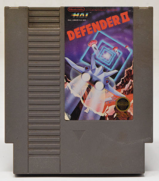 Nintendo NES Defender II 2 Hal Video Game Cartridge