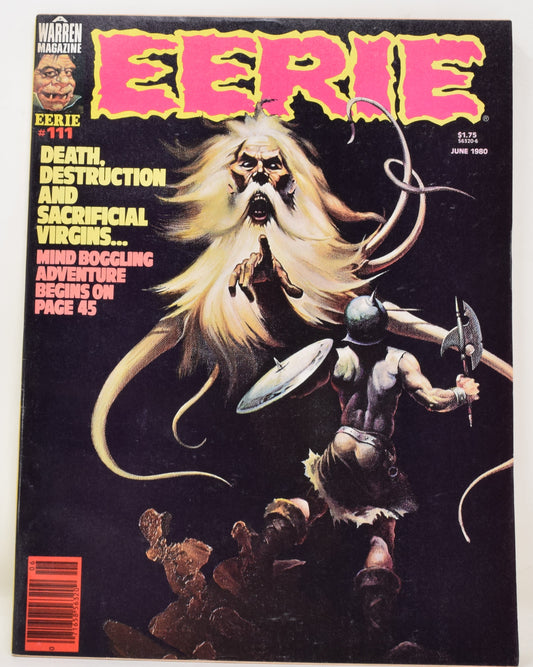 Eerie Magazine 111 Warren 1980 VF Doug Moench Paul Gulacy