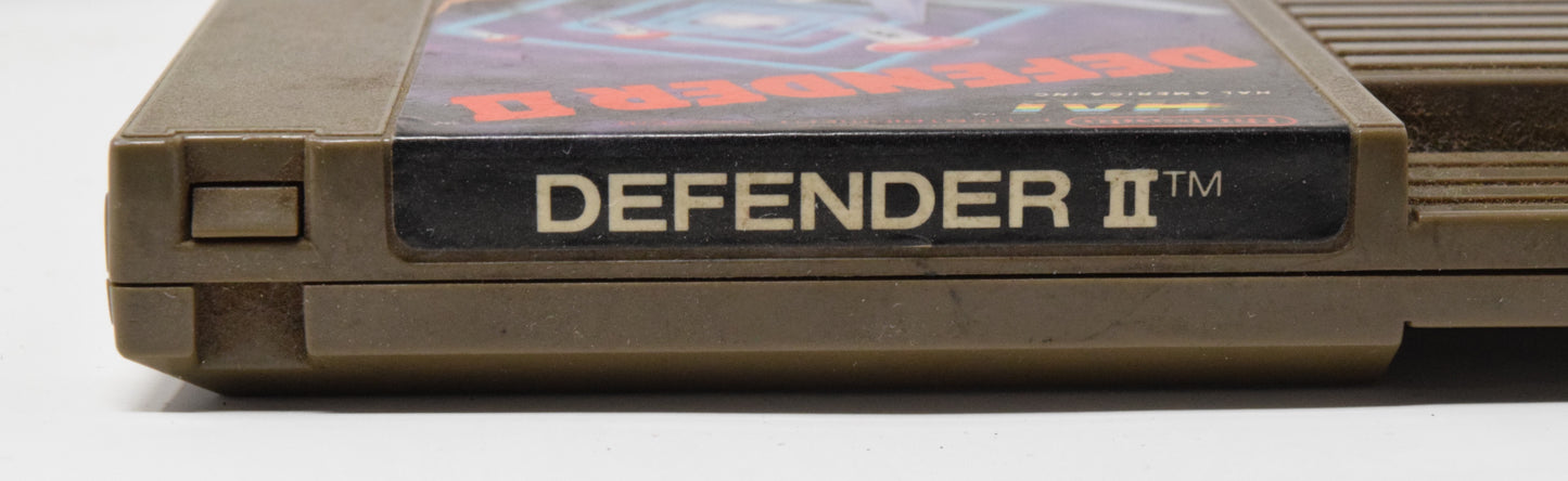 Nintendo NES Defender II 2 Hal Video Game Cartridge