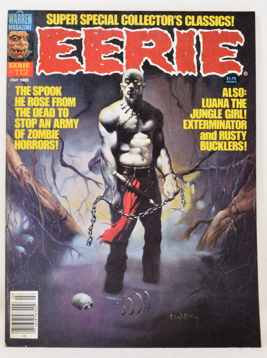 Eerie Magazine 112 Warren 1980 VF Doug Moench The Spook Zombie