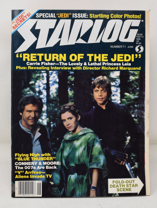 Starlog Magazine 71 June 1983 NM- 9.2 Star Wars Return Of The Jedi Carrie Fisher James Bond 007