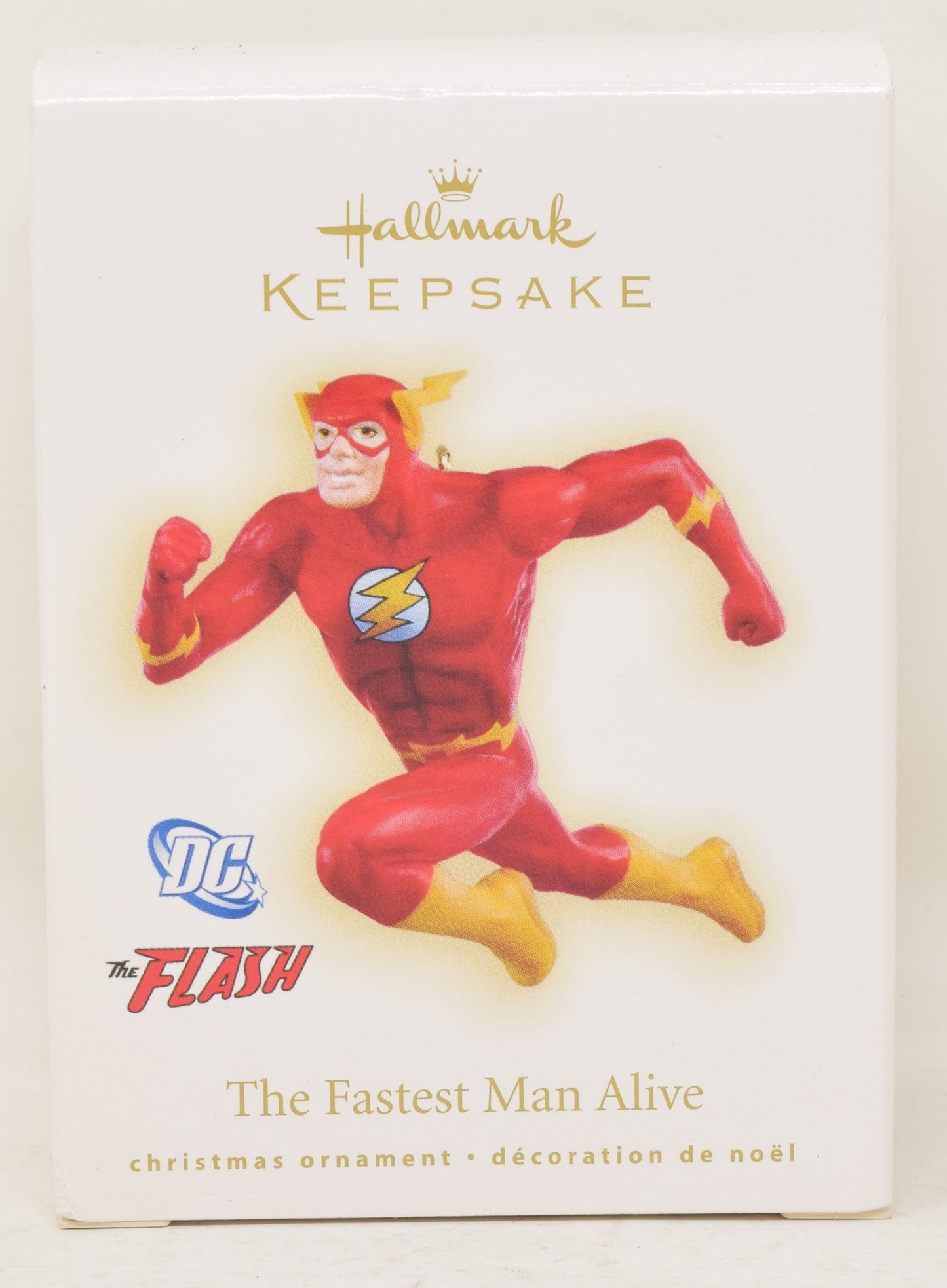 Hallmark Keepsake Ornament Flash Fastest Man Alive DC Christmas Tree 2009 NIB