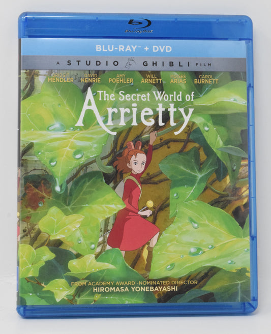 The Secret World of Arrietty DVD Blu-ray