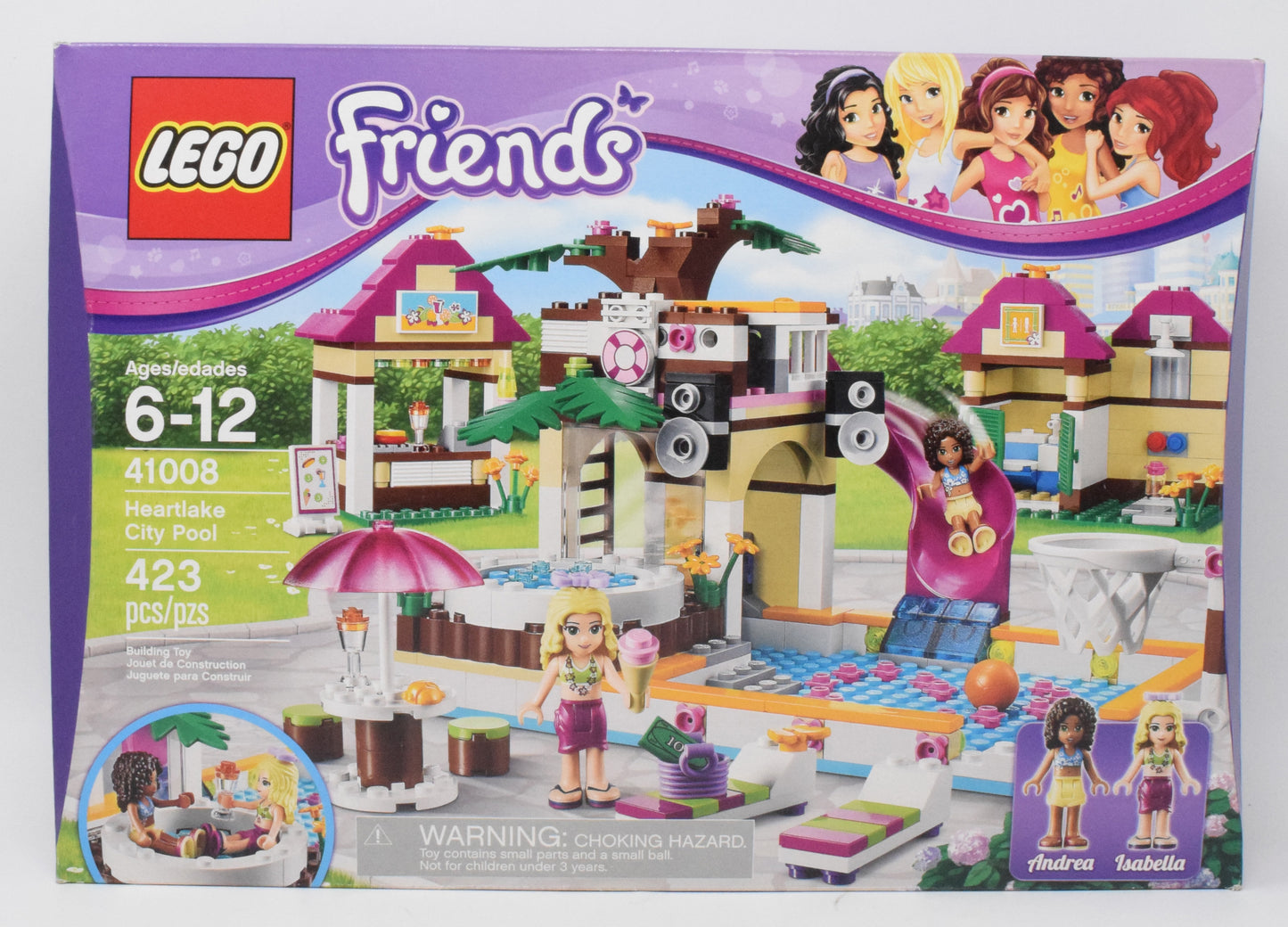 Lego Friends Heartlake City Pool Set 41008 New NIB