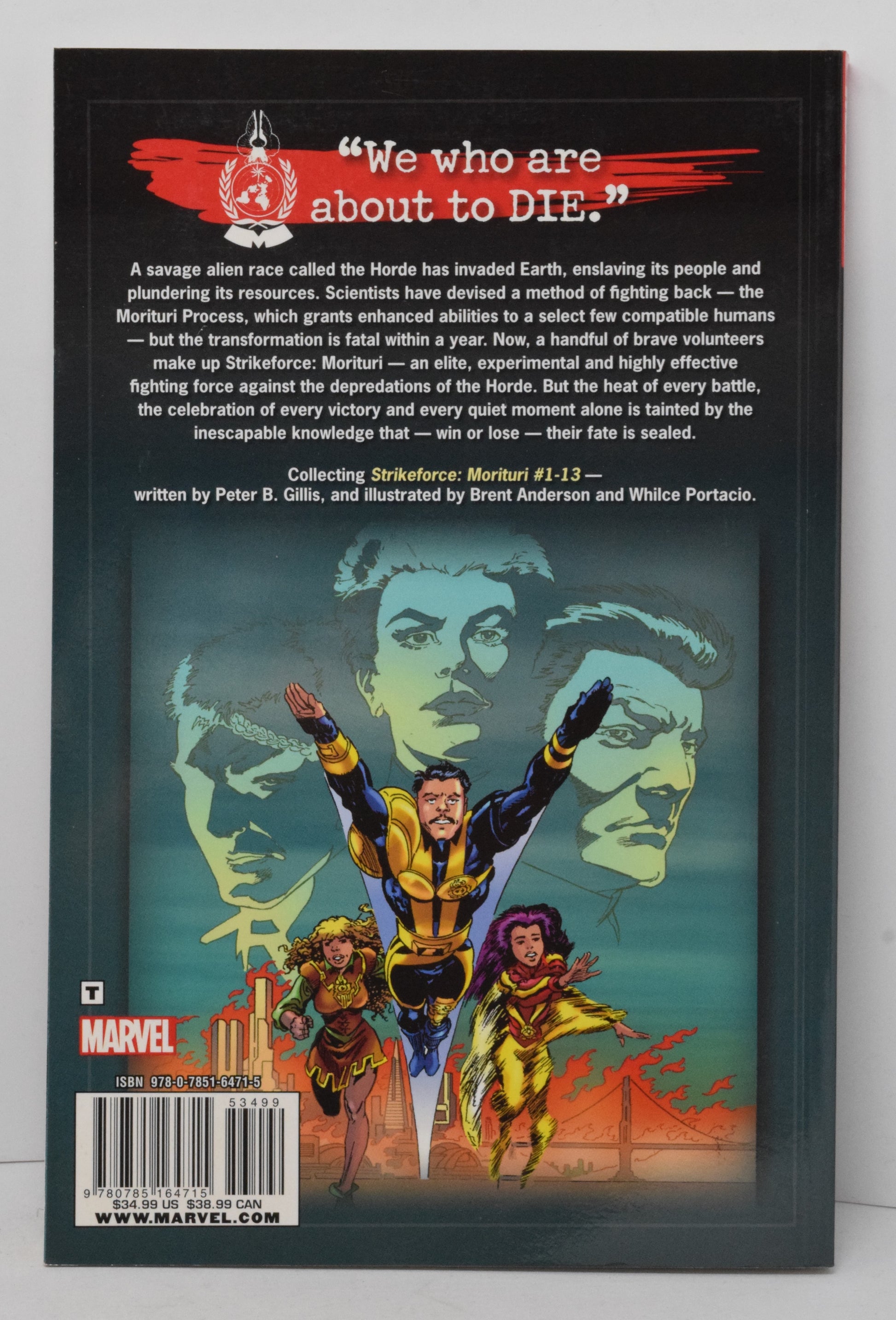 Strikeforce Morituri Vol 1 TP Marvel 2012 NM- 9.2 1 - 13 - Golden Apple Comics