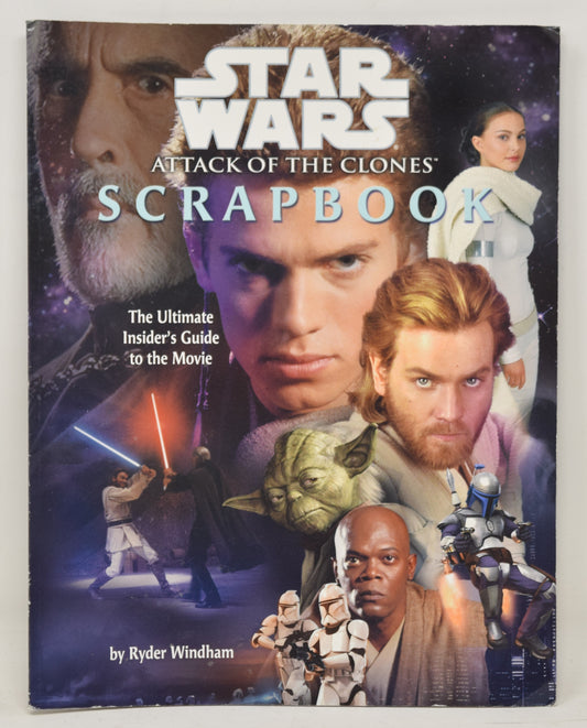 Star Wars Attack of the Clones Scrapbook 2002