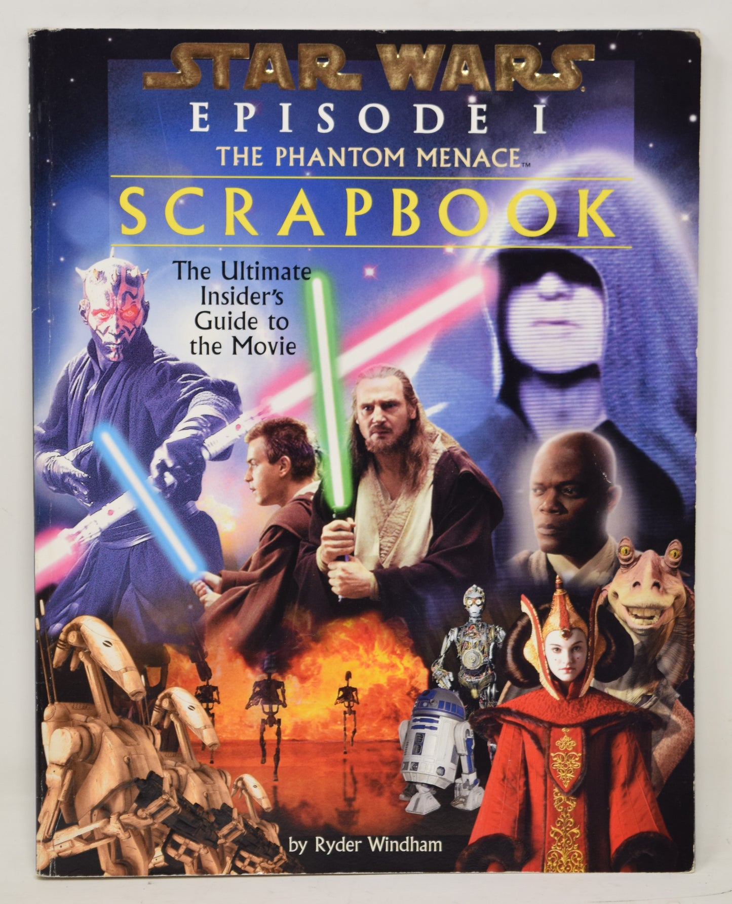 Star Wars Phantom Menace Scrapbook 1999