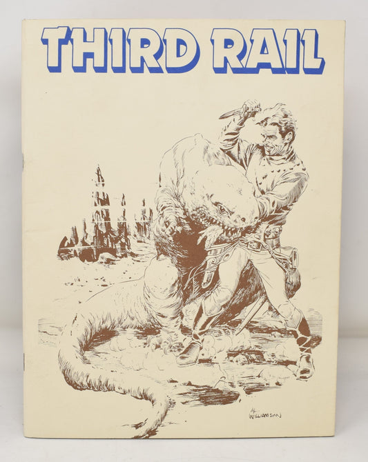 Third Rail Magazine Fanzine 1 June 1981 VF Al Williamson Interview Wallace Wood