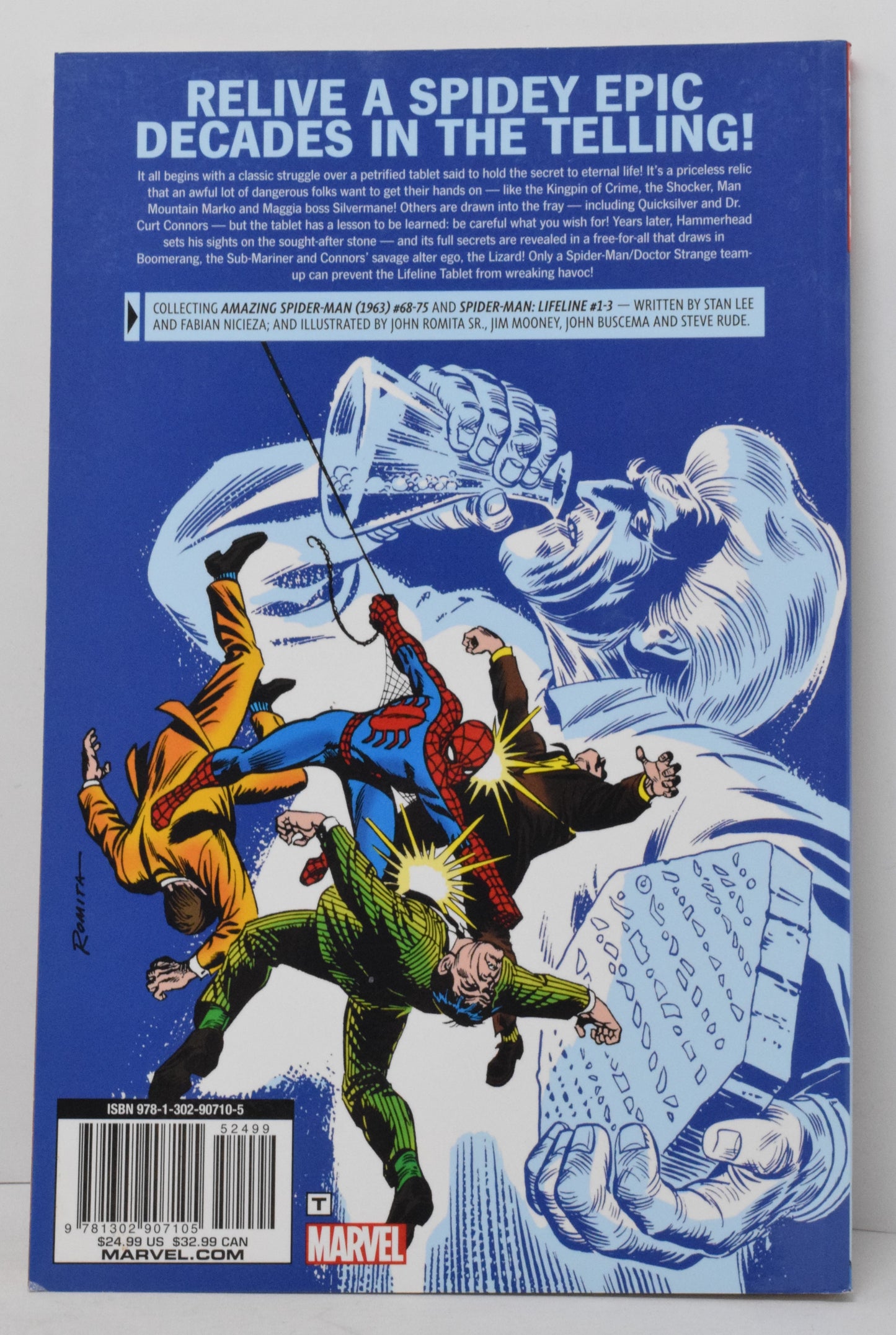Amazing Spider-Man Lifeline Tablet Saga TP Marvel 2017 NM- 9.2 68 - 75 - Golden Apple Comics