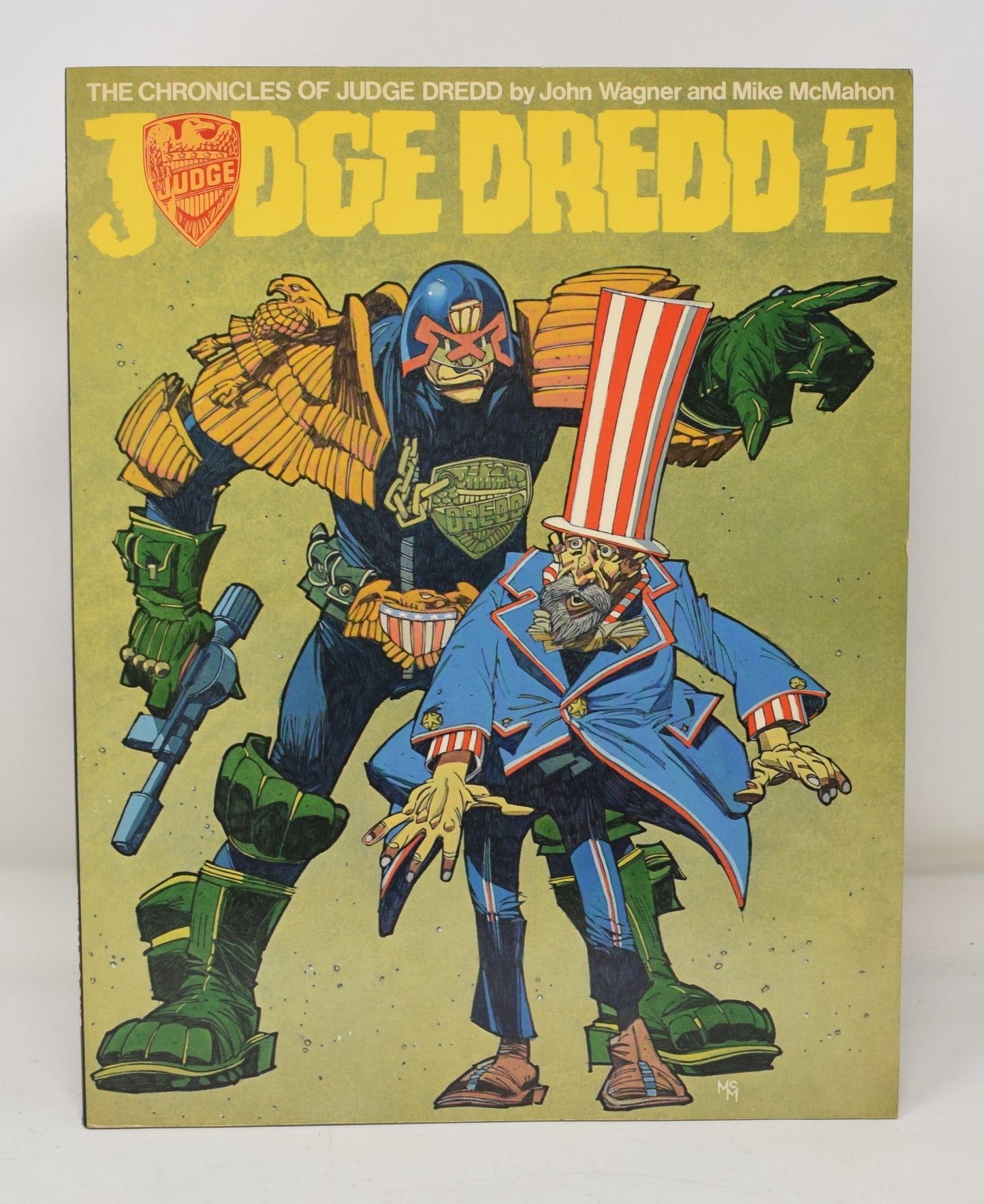 Chronicles Of Judge Dredd 2 Titan 1983 NM- 9.2 John Wagner Mike McMahon 1st Print