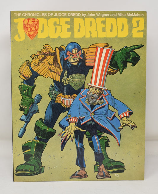 Chronicles Of Judge Dredd 2 Titan 1983 NM- 9.2 John Wagner Mike McMahon 1st Print