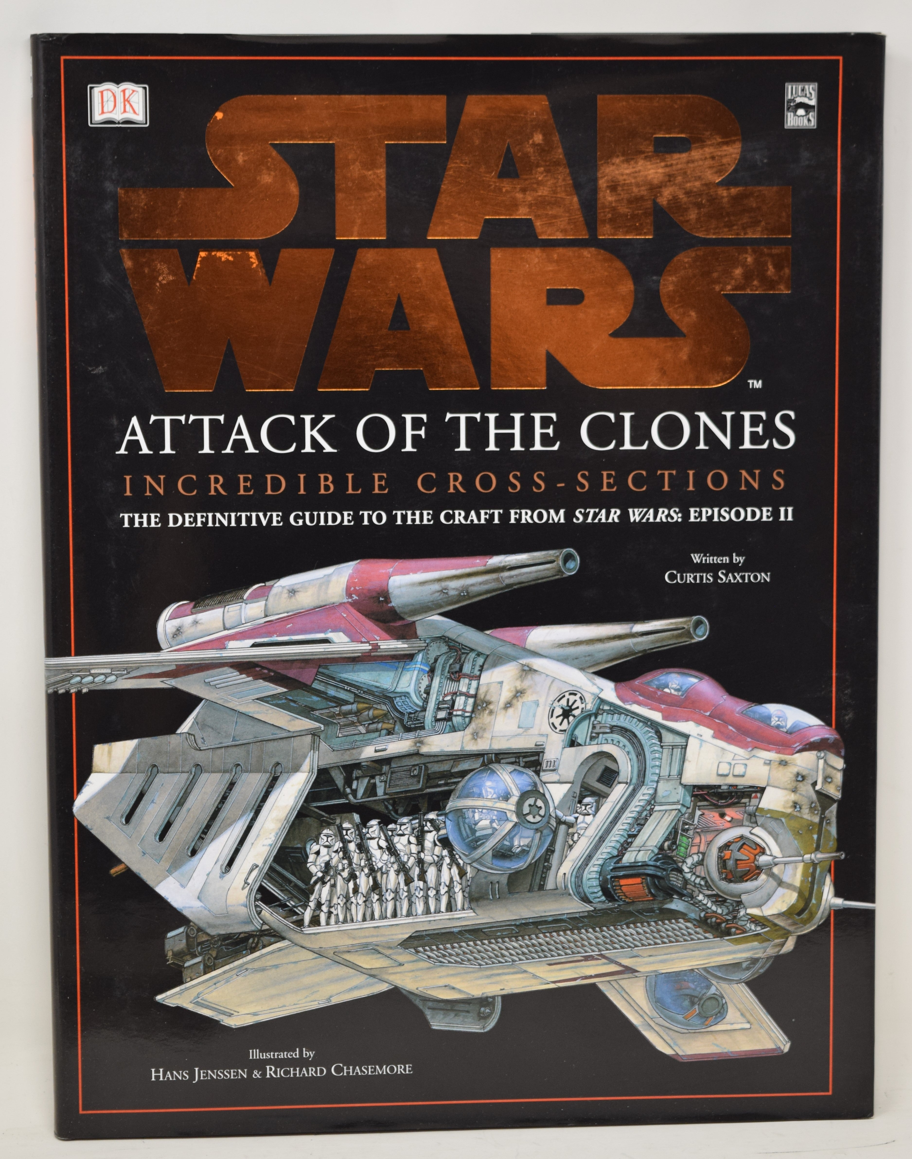 thumbnail image 2 of Star Wars Attack Of The Clones: Incredible Cross-Sections Hardback Book By Curtis Saxton 2 of 4