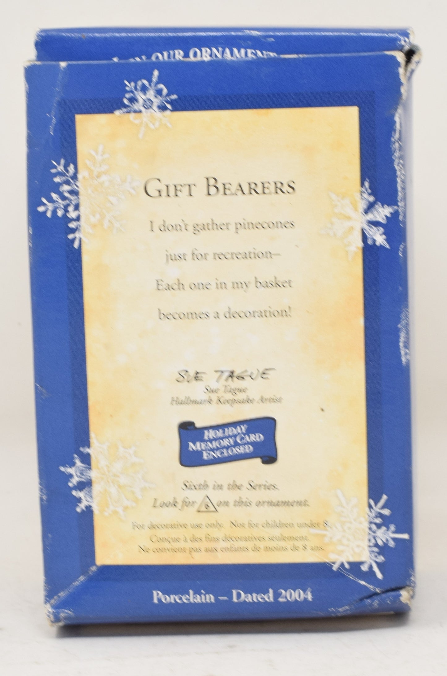 Hallmark Keepsake Ornament Gift Bearers Bear Christmas Tree 2004 NIB