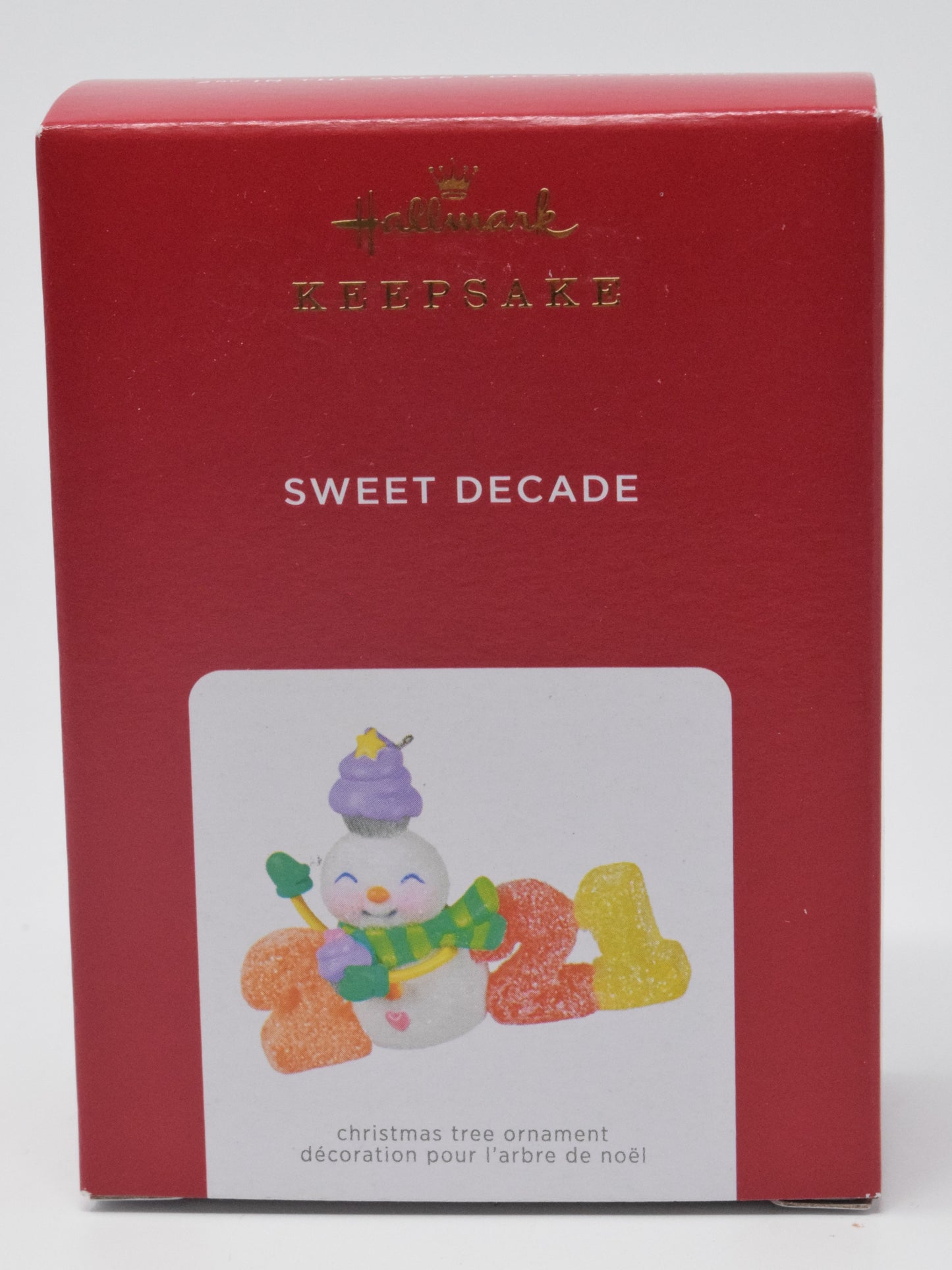 Hallmark Keepsake Sweet Decade Christmas Ornament 2021 NIB