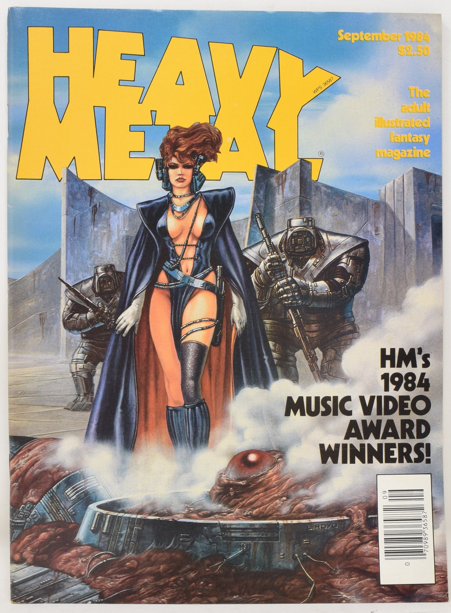 Heavy Metal Magazine Vol 8 6 September 1984 VF GGA Luis Royo Druillet