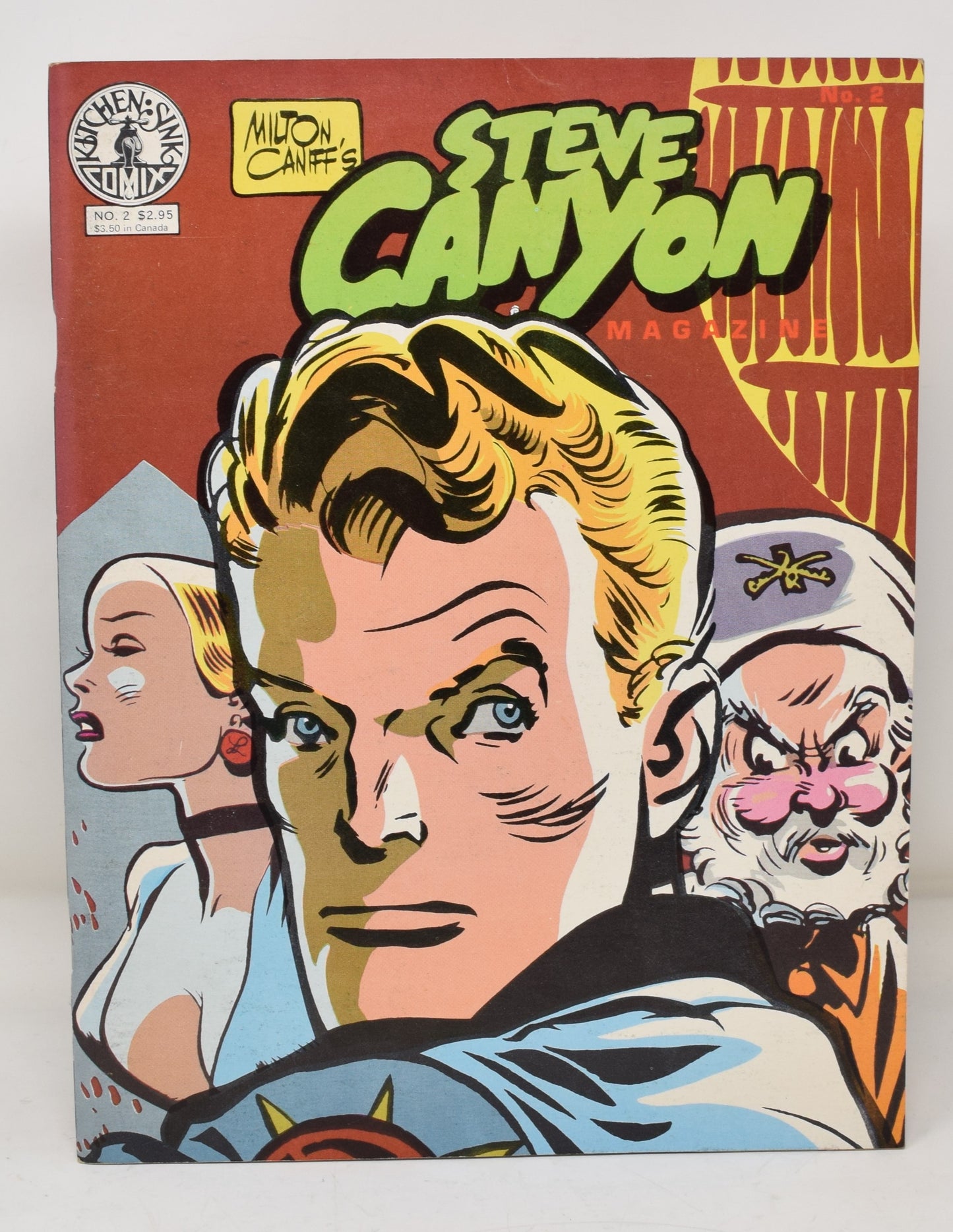 Steve Canyon Magazine TPB 2 Kitchen Sink 1983 VF NM Milton Caniff