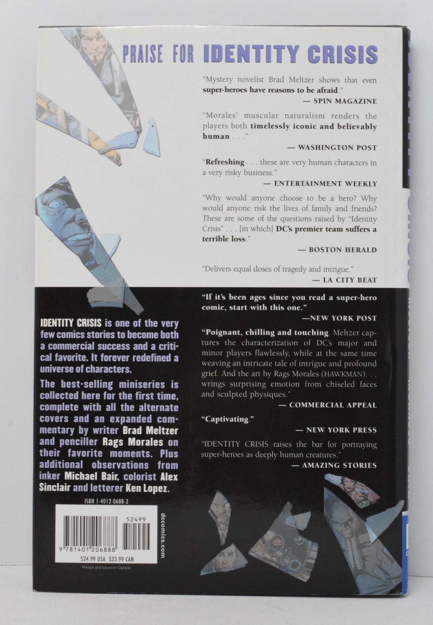 Identity Crisis HC DC 2004 VF Brad Meltzer 1 - 7