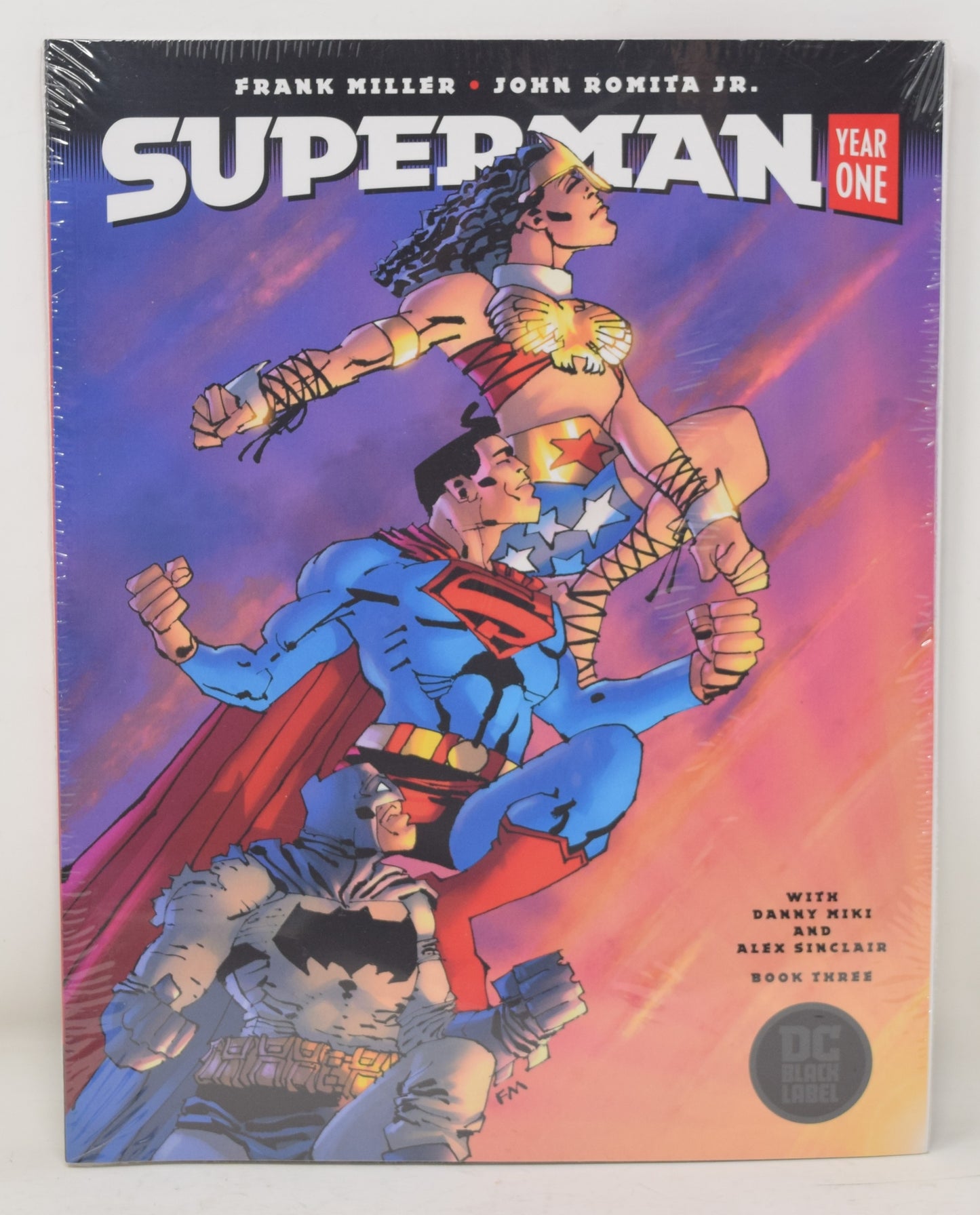 Frank Miller Superman Year One Book 3 Cover 3A Black Label DC 2019 NM New