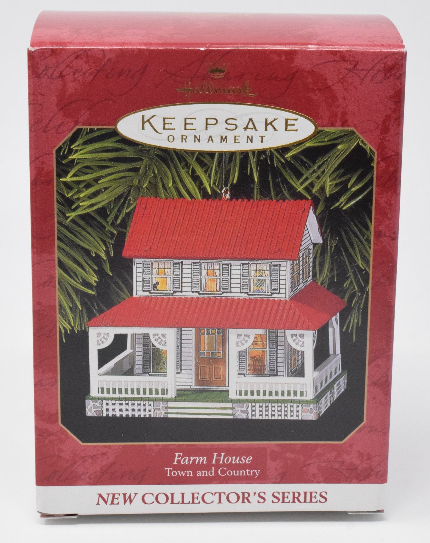 Hallmark Keepsake Farm House Christmas Ornament 1999 NIB