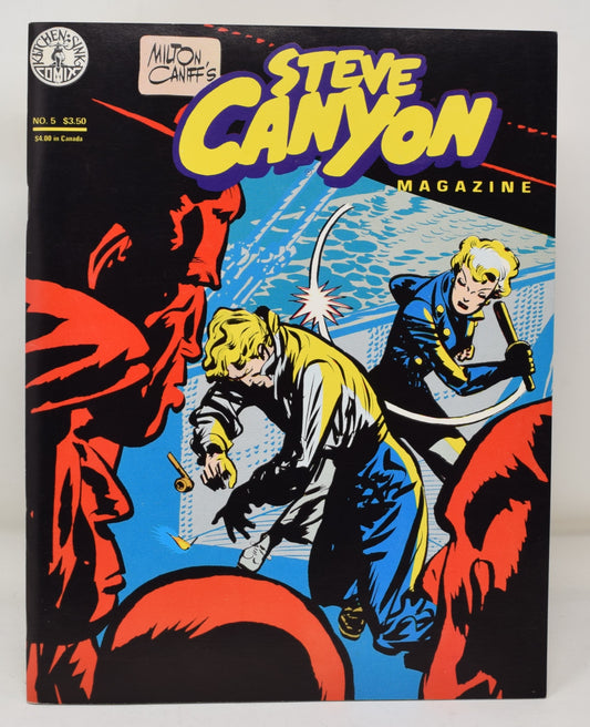 Steve Canyon Magazine TPB 5 Kitchen Sink 1984 NM- 9.2 Milton Caniff