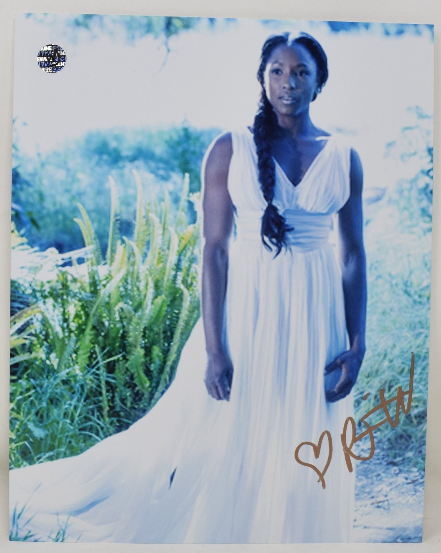 Rutina Wesley Wedding Dress Signed Autograph 8 x 10 Photo COA