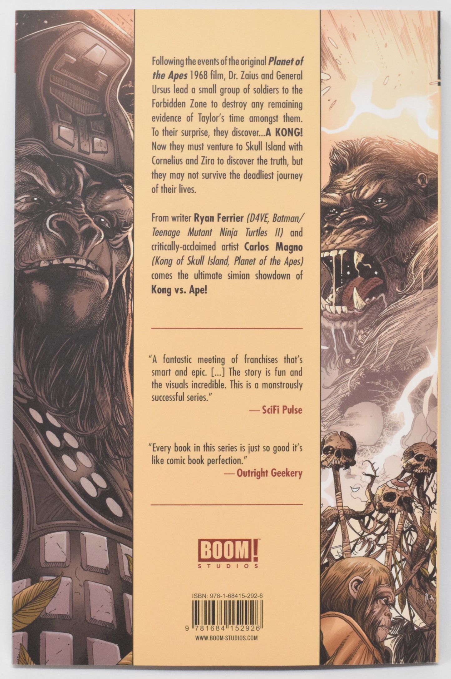 Kong on the Planet of the Apes TP Loot Crate BOOM! 2018