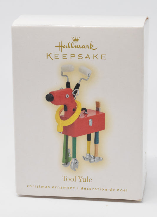 Hallmark Keepsake Tool Yule Christmas Ornament 2009 NIB