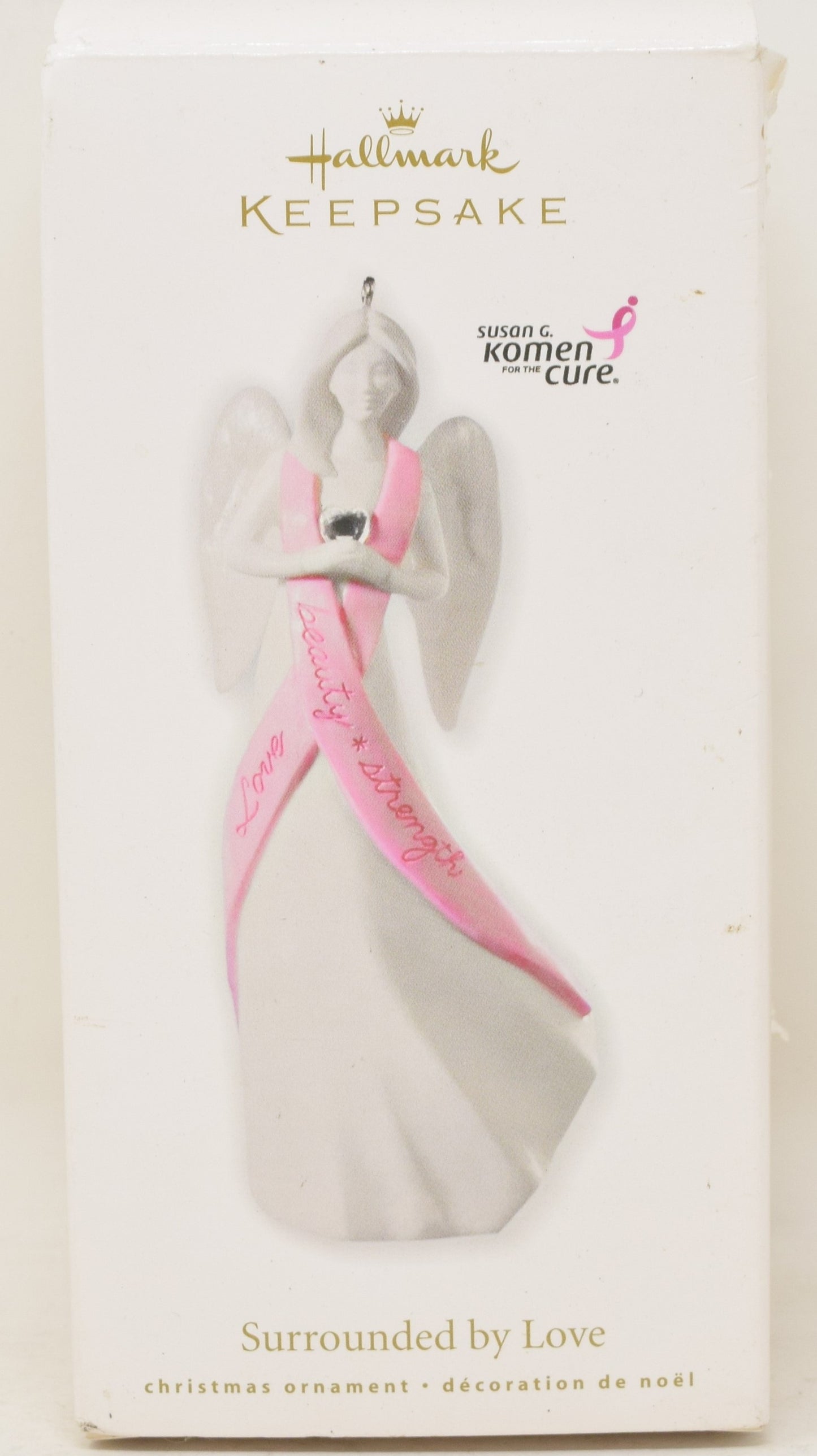 Hallmark Keepsake Ornament Surrounded By Love Angel Christmas Tree 2010 NIB