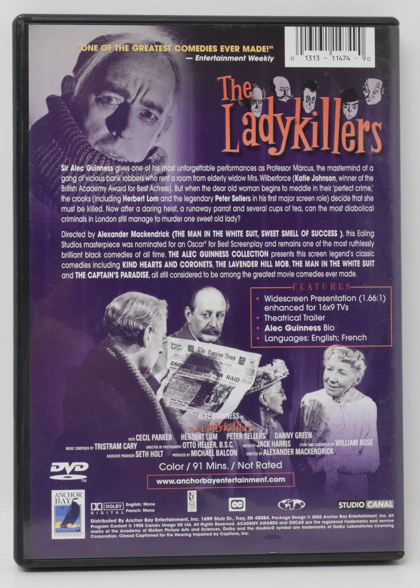 The Lady Killers DVD