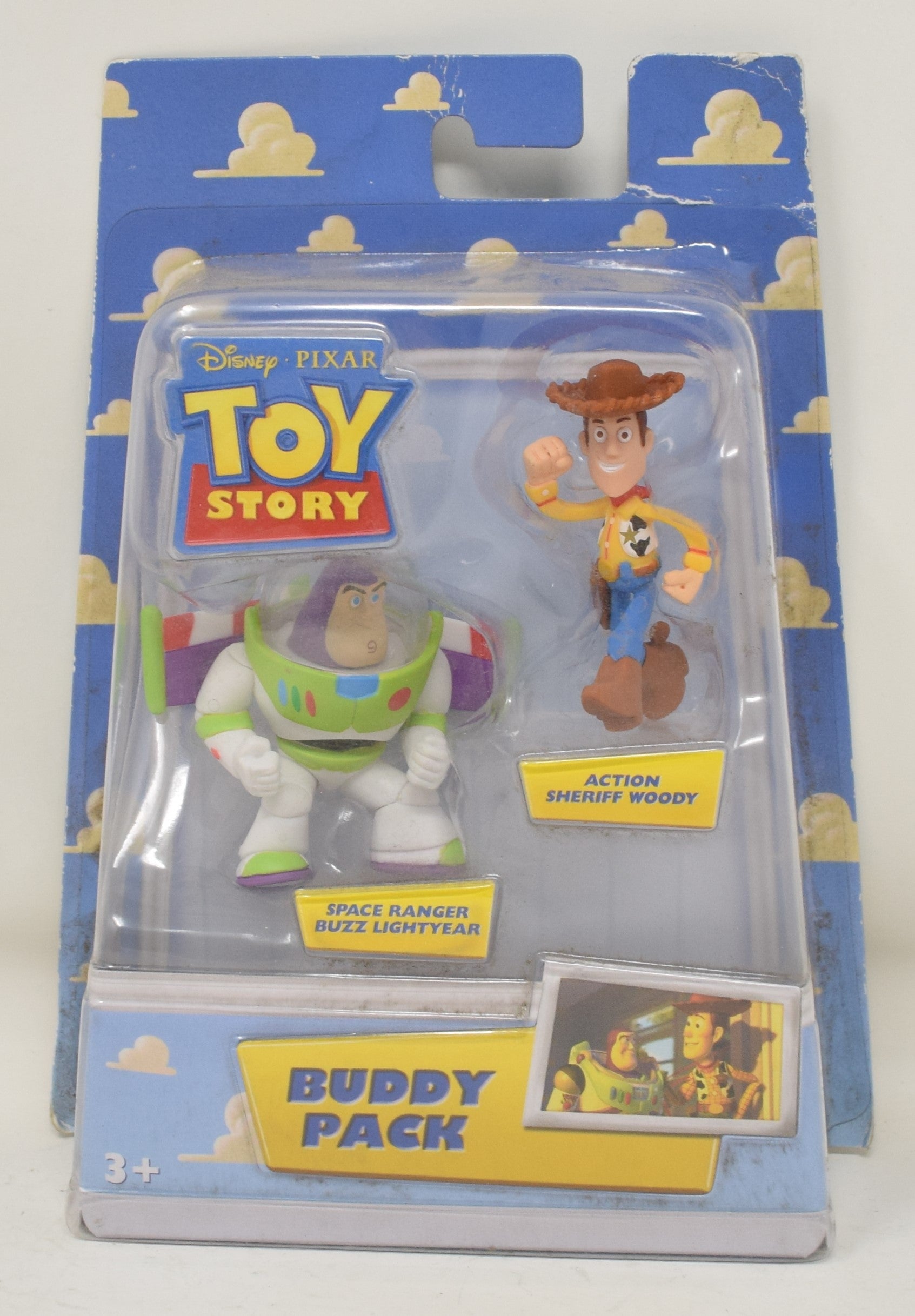 Toy Story Buddy Pack Buzz Lightyear Sheriff Woody Rex Figures Mattel Disney