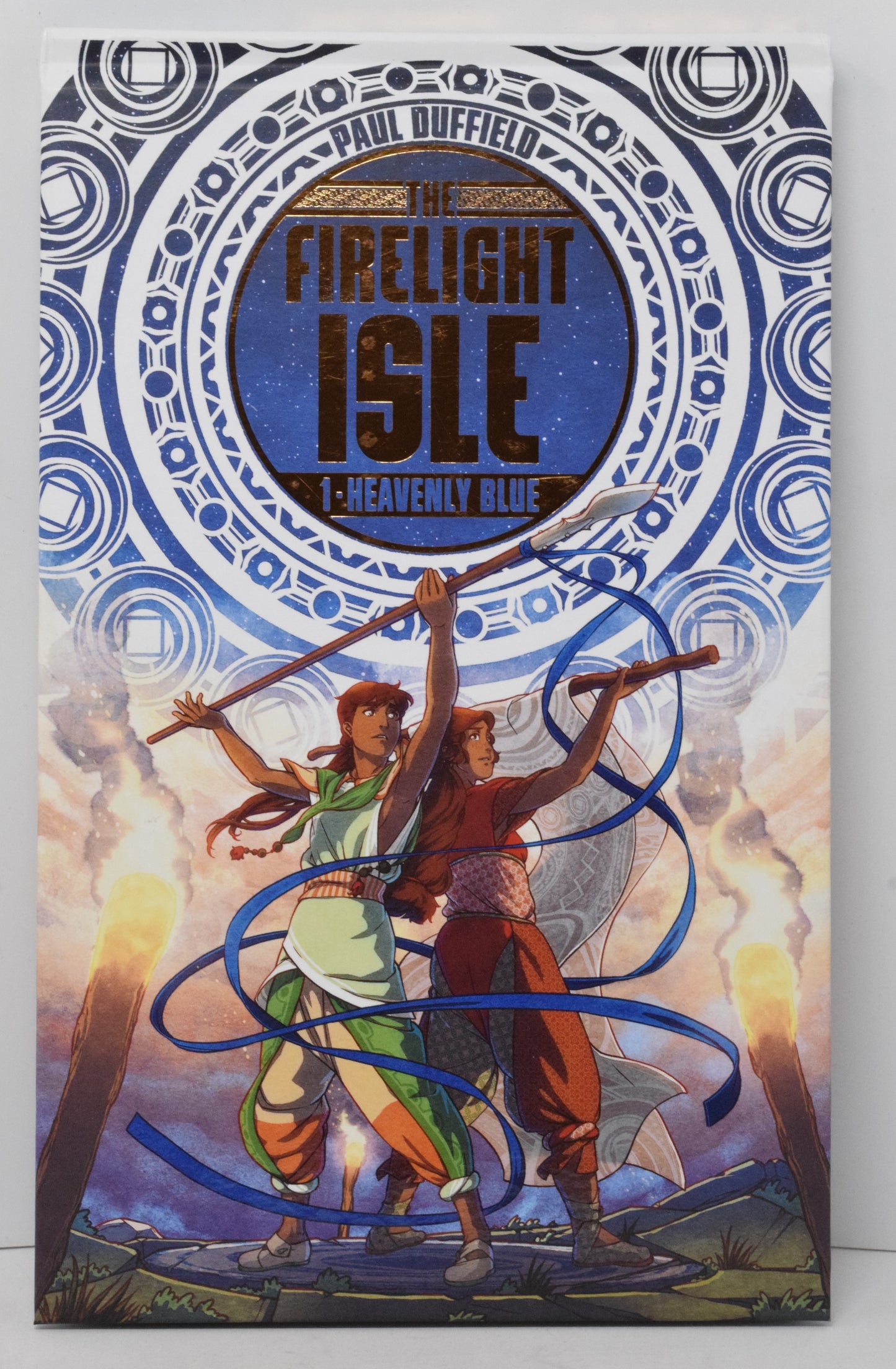 Firelight Isle Heavenly Blue HC 2018 NM Paul Duffield - Golden Apple Comics