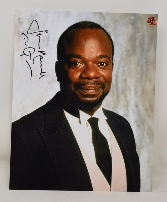 Joseph Marcell Fresh Prince Of Bel Air Signed Autograph 8 x 10 Photo COA