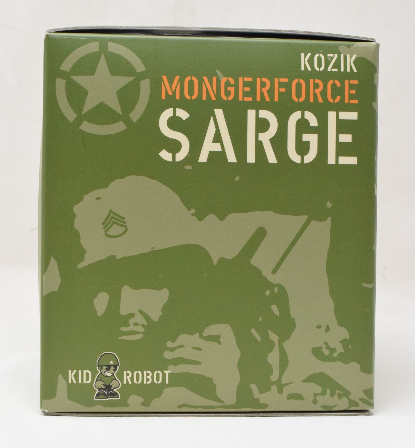 Frank Kozik Kidrobot Sarge Camo Desert Storm Mongerforce Mongers NIB