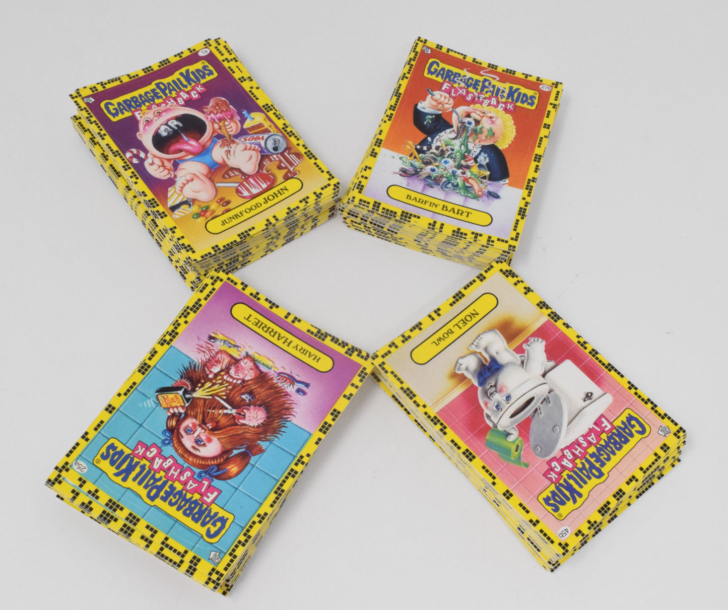 Garbage Pail Kids Trading Cards Flashback Series 2 1-80 A B Incomplete Set