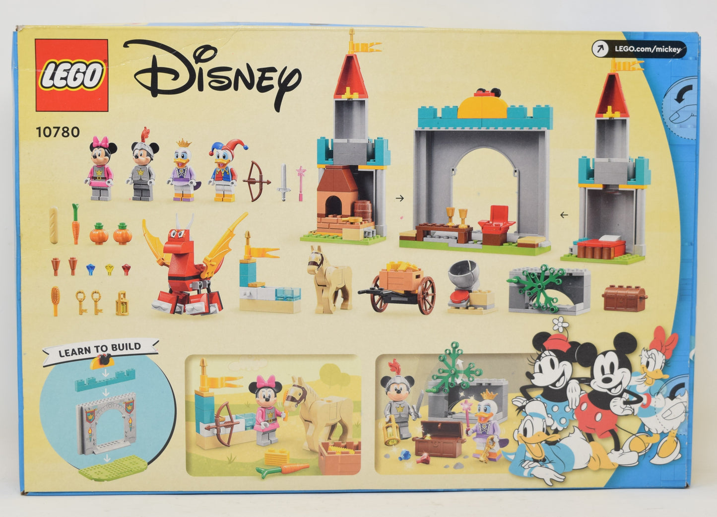 Lego Disney Mickey Friends Castle Defenders Set 10780 NEW