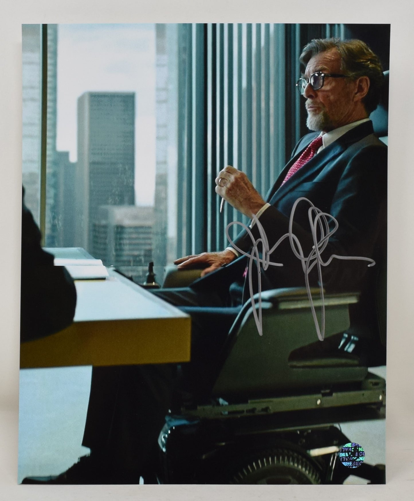 John Glover Smallville Lionel Luther Desk Signed Autograph 8 x 10 Photo COA