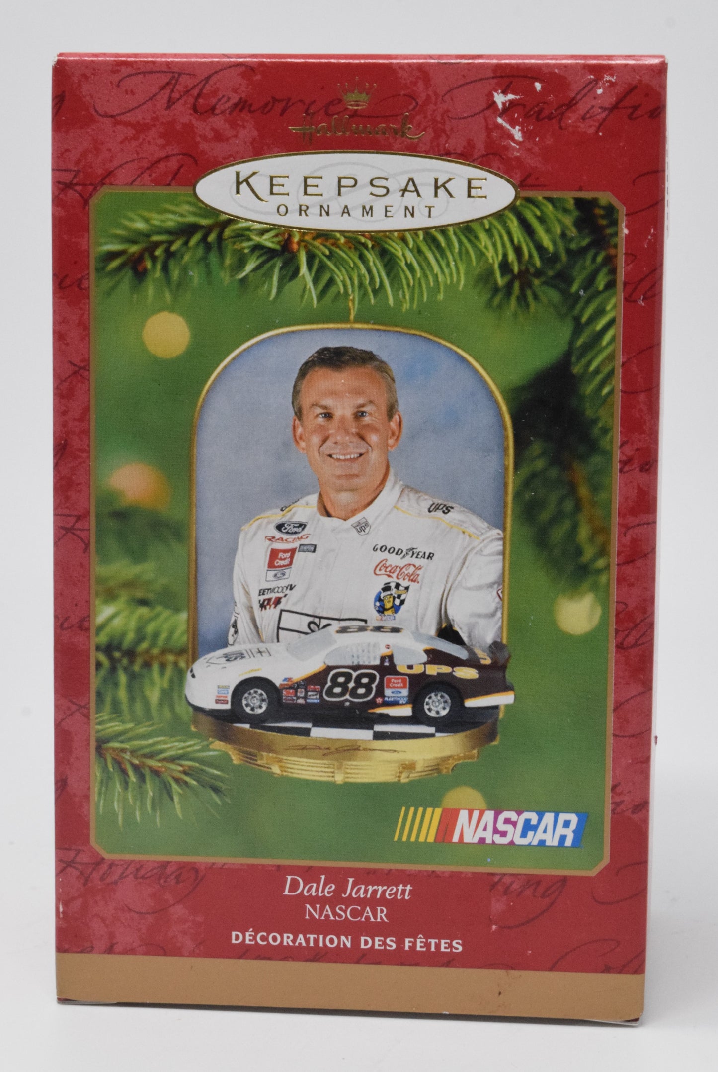 Hallmark Keepsake Dale Jattett Nascar Christmas Ornament NIB