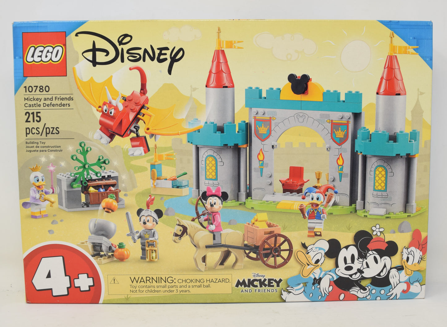 Lego Disney Mickey Friends Castle Defenders Set 10780 NEW