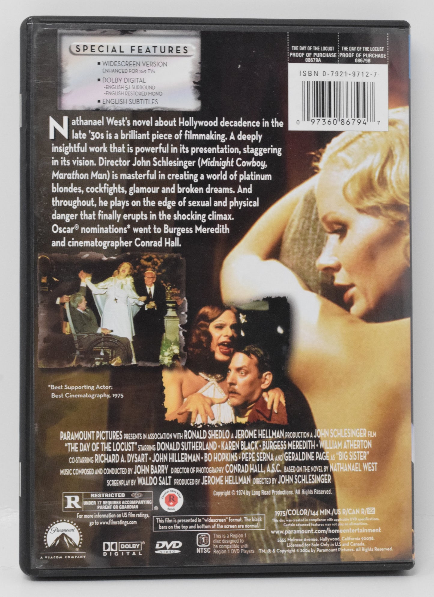 The Day Of The Locust DVD