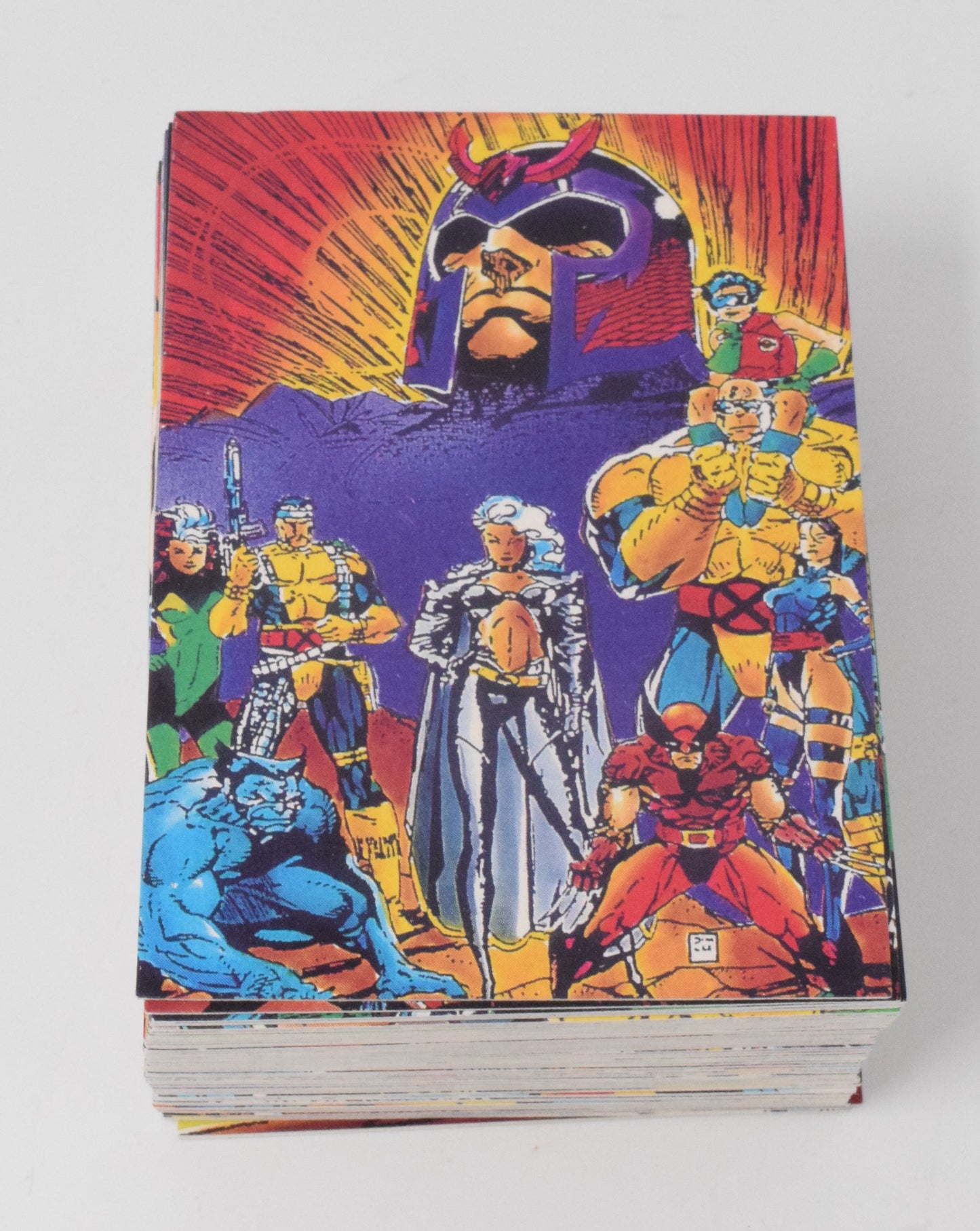 X-Men Trading Card Set 1991 Comic Images Marvel Jim Lee 1 - 90