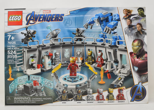 Lego Avengers Iron Man Hall Of Armor Marvel Set 76125 NEW