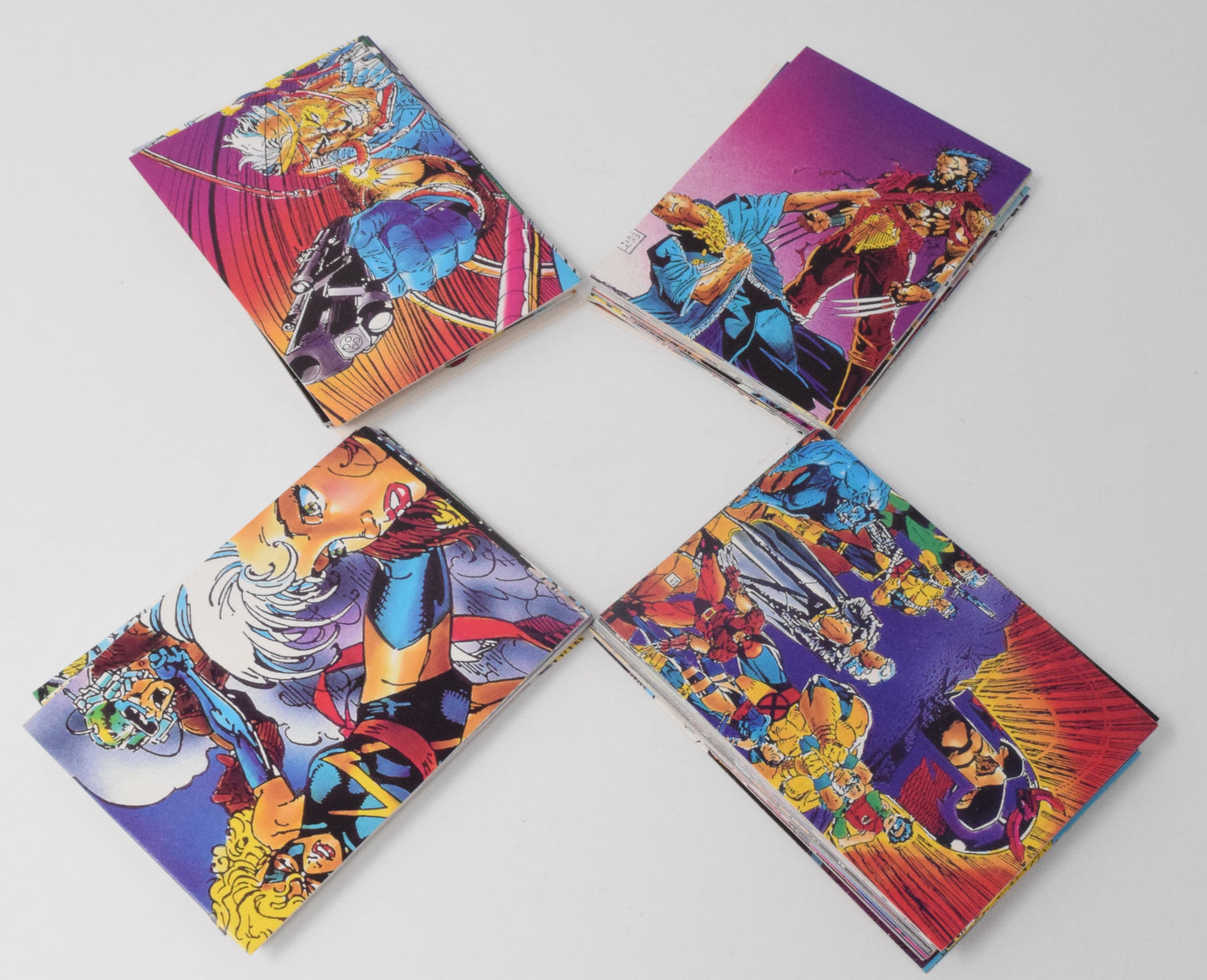 X-Men Trading Card Set 1991 Comic Images Marvel Jim Lee 1 - 90