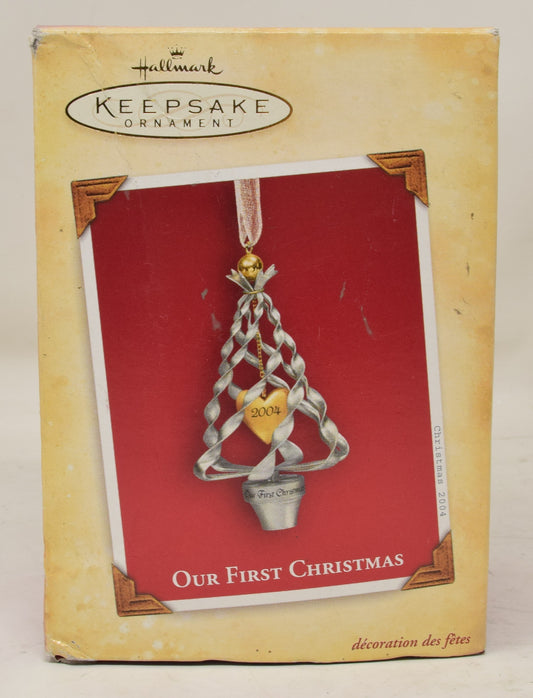 Hallmark Keepsake Ornament Our First Christmas Tree 2004 NIB